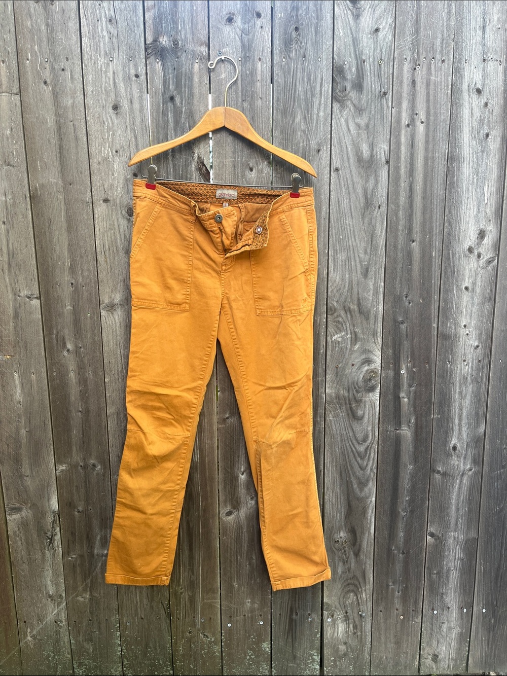 Women’s Vintage early 2000’s Gramicci  Brown/rust Straight-Leg cotton pants